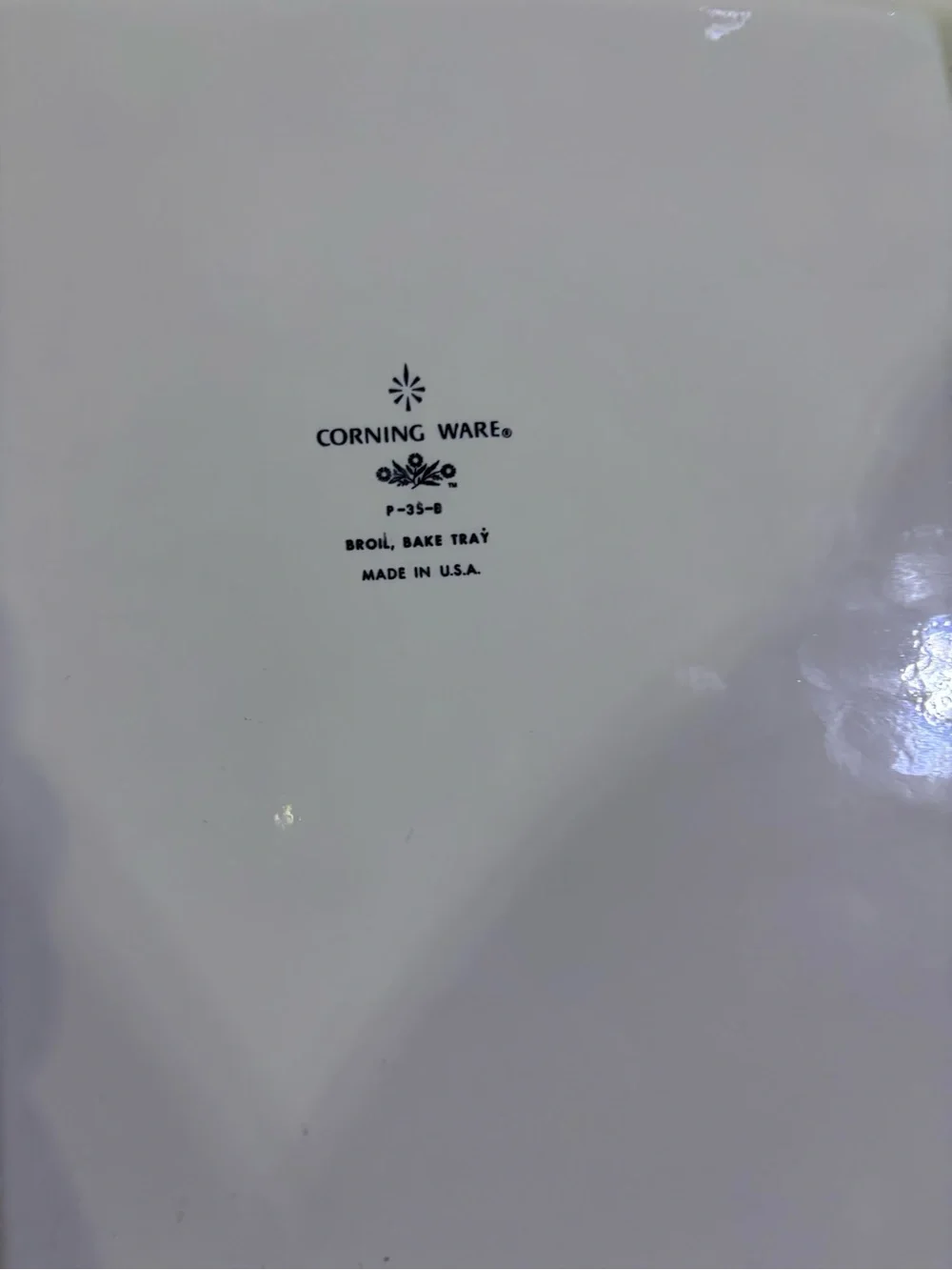 Corning Ware Bake Broil Serve Platter